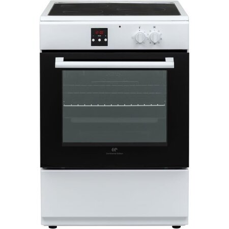 Continental edison - cuisiniere induction 3 zones - four multifonction  catalyse 65l - programmateur digital - blanc - La Poste