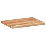 vidaXL Étagères flottantes 2 Pièces 40x30x2 cm acacia massif à l'huile