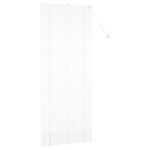 vidaXL Store de Fenêtre avec des rideaux Blanc Aluminium