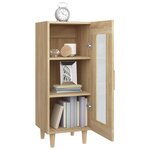 vidaXL Buffet Chêne sonoma 34 5x34x90 cm Bois d'ingénierie