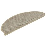 vidaXL Tapis d'escalier autocollants 30 Pièces 65x21x4 cm vert clair