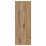 vidaXL Meuble d'appoint chêne artisanal 60 5 x 37 x 100 cm