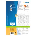 HERMA Étiquettes permanentes PREMIUM A4 105x48 mm 100 Feuilles