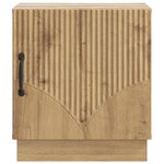 vidaXL Table de chevet Chêne artisanal 43 x 34 5 x 47 cm