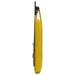 vidaXL Tête de lit suspendue Avec lumière LED Jaune Velours