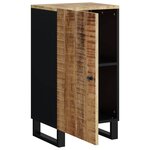 vidaXL Buffet avec porte 40x31x75 cm bois massif de manguier