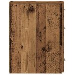 vidaXL Armoire d'apothicaire Bois ancien 20 x 45 5 x 60 cm