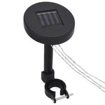 vidaXL Tonnelle avec guirlande lumineuse à LED 3x4 m Blanc