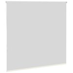 vidaXL Store enrouleur occultant blanc cassé largeur du tissu 156 6 cm