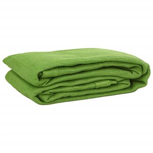 vidaXL Tapis de tente vert clair 300x500 cm PEHD