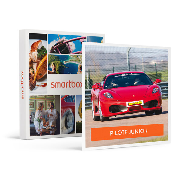 SMARTBOX - Coffret Cadeau Stage pilotage enfant : 8 ou 10 tours de circuit au volant d'une Ferrari F430 -  Sport & Aventure