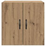 vidaXL Meuble mural chêne artisanal 60 x 31 x 60 cm Bois d'ingénierie