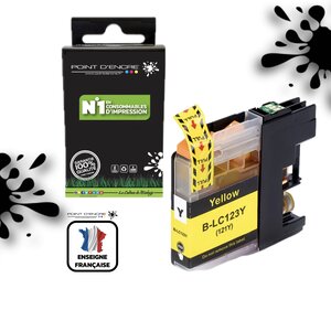 LC123XL/LC121XL - JAUNE - Grande capacité