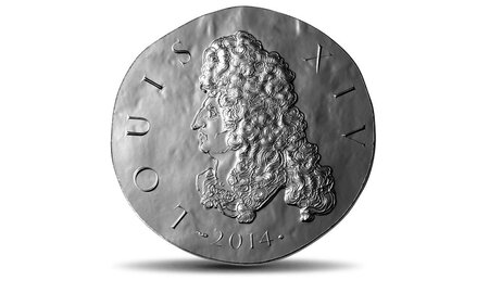 Pièce de monnaie 10 euro France 2014 argent BE – Louis XIV