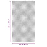 vidaXL Tapis de sol de camping anthracite 4 5x2 5 m