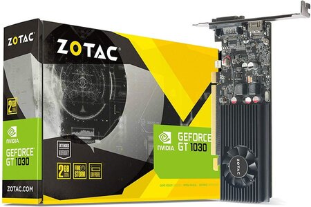 Carte Graphique Nvidia Zotac GeForce GT 1030 E 2Go GDDR5 Low Profile