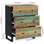 vidaXL Buffet 60x33x75 cm Bois massif de récupération
