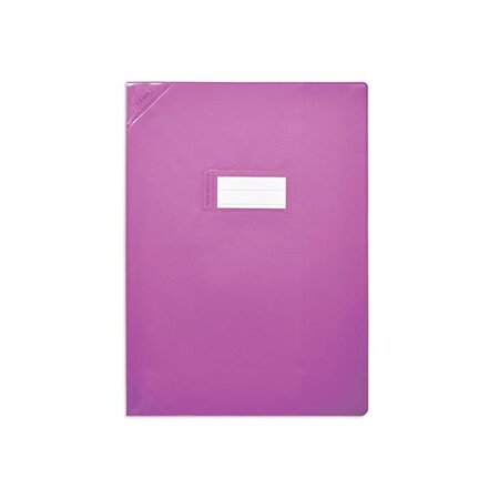 Protège-cahier PVC 150 Strong Line A4 (21x29,7 cm) opaque Violet ELBA