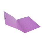 Chemise à élastiques sans Rabats carton 400g 24x32 cm Violine EXACOMPTA