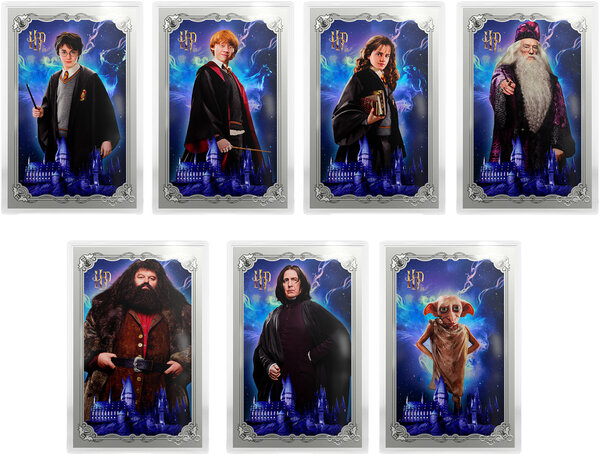 Monnaie HARRY POTTER 25 Years of Magic Blind Box Feuille Argent ou Or Niue 2026