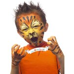 Maquillage enfant galet jaune soleil