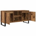 vidaXL Meuble TV Bois Ancien 104 x 35 x 50 cm Bois d'ingénierie