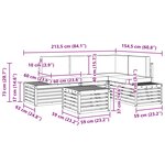 vidaXL Ensemble de canapés d'extérieur Gris Naturel et Clair