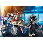 Playmobil - 70573 - police policiere et voleur