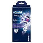 Oral-b pro 600 3d brosse a dents électrique par braun - blanc