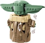 LEGO Star Wars - Set Grogu avec Landau - 75403 : Construisez et Exposez Grogu et son Univers