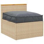 vidaXL Coussin pour assise de palette Anthracite 70 x 70 x 12 cm