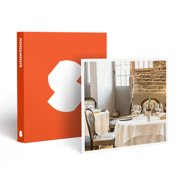 SMARTBOX - Coffret Cadeau Adresses primées : repas 7 plats avec accord mets et vins au restaurant l’Auberge de la Charme près de Dijon - Gastronomie