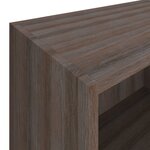 vidaXL Bibliothèque bois d'ingénierie 60x31x78 cm Chêne sonoma gris
