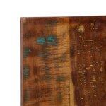 vidaXL Tête de lit multicolore 140 cm bois massif récupération