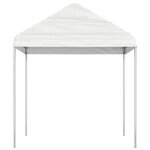 vidaXL Belvédère avec toit blanc 20 07x2 28x2 69 m polyéthylène