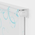 vidaXL Store roulant de douche 120x240 cm Bulle