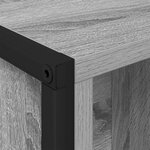 vidaXL Bibliothèque 2 Pièces Gris Sonoma 99 5 x 30 x 108 5 cm