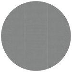 vidaXL Bâche de piscine gris clair Ø396 cm géotextile polyester
