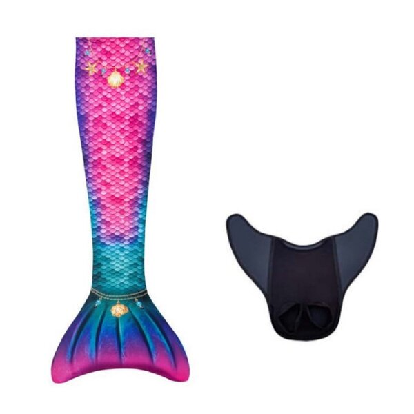 Queue de sirène Kuaki Mermaids S Aquaris Star + Monopalme