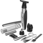 WAHL 05604-616 - Deluxe Travel Kit - Tondeuse de précision batterie lithium-ion et trousse de toilette - Tete rotative - Peigne