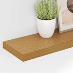 vidaXL Étagère Murale Beige 80 x 23 5 x 4 cm Bois d'ingénierie