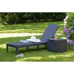 Keter Chaise longue Jaipur Graphite 235162