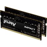 Mémoire Kingston FURY Impact 16 Go (2 x 8 Go) DDR4 2933 MHz CL17