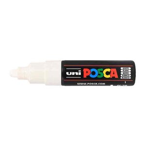 Marqueur pointe large conique PC7M BL Blanc POSCA