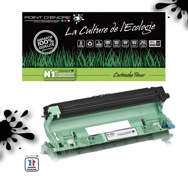 DR1050 - Tambour - Noir - Grande capacité
