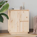 vidaXL Buffet 60x34x75 cm Bois massif de pin