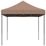 vidaXL Tente de fête 292 x 440 x 315 cm Marron Tissu Oxford
