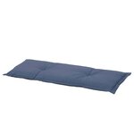 Madison Coussin de banc Panama 120x48 cm Bleu saphir