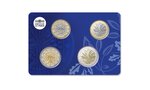 Coffret série euro quadriptyque BU France 2021 et 2022 (nouvelle face nationale)