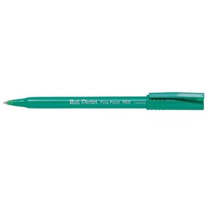 Roller Encre Ball Pentel R50 pointe 0 8mm Vert x 12 PENTEL